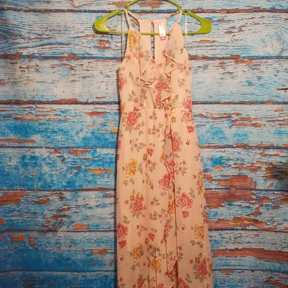 Floral Chiffon Top Dress